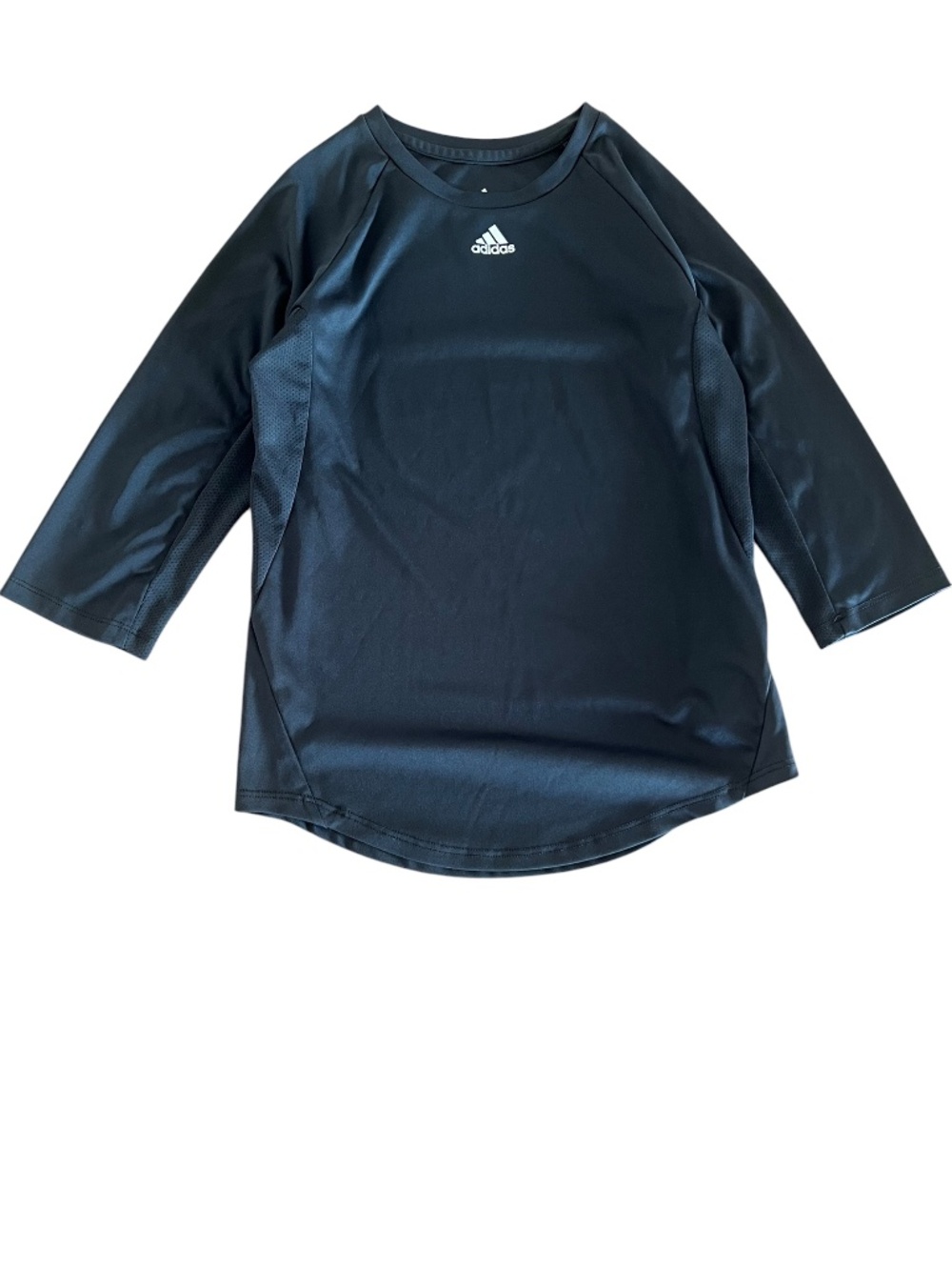 Adidas Athletic Baseball Style ¾ Sleeve Top (M)